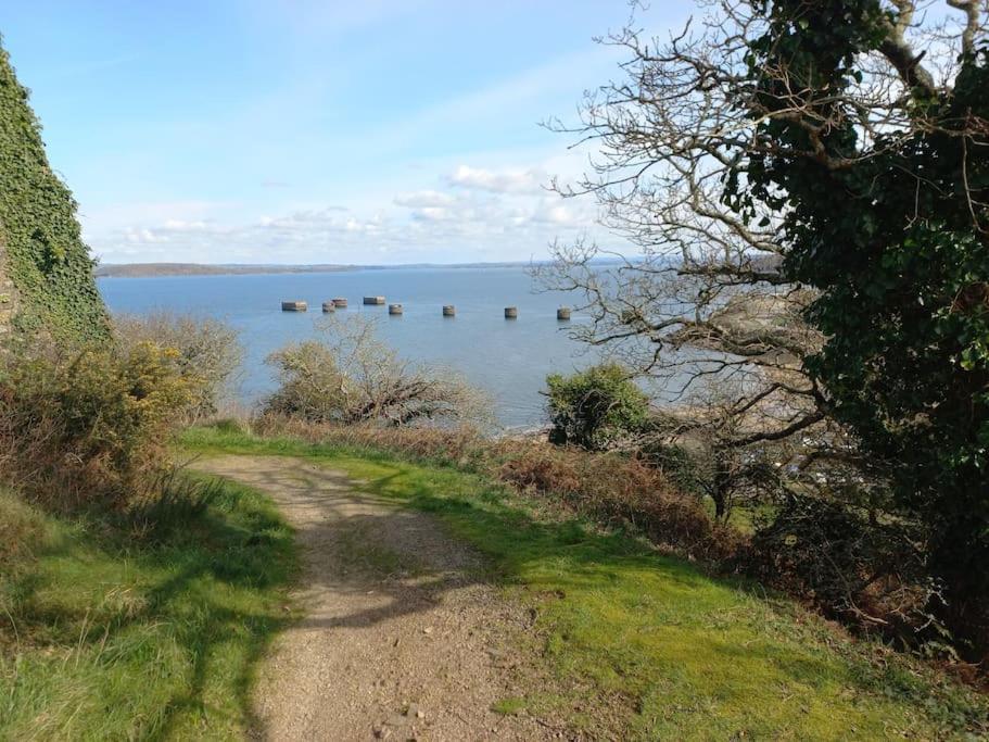 Presqu'Ile De Crozon - Proche Voie Verte Et Plage Lanvéoc Extérieur photo