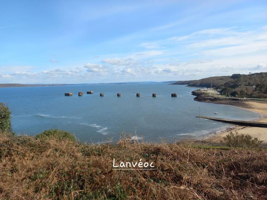 Presqu'Ile De Crozon - Proche Voie Verte Et Plage Lanvéoc Extérieur photo
